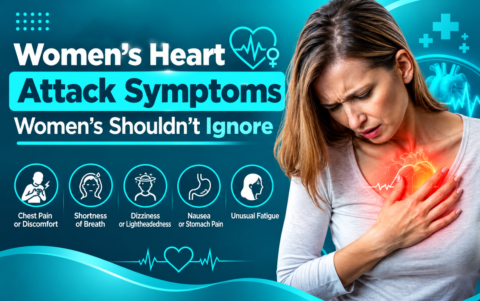 Women’s Heart Attack Symptoms: Signs Women Shouldn’t Ignore