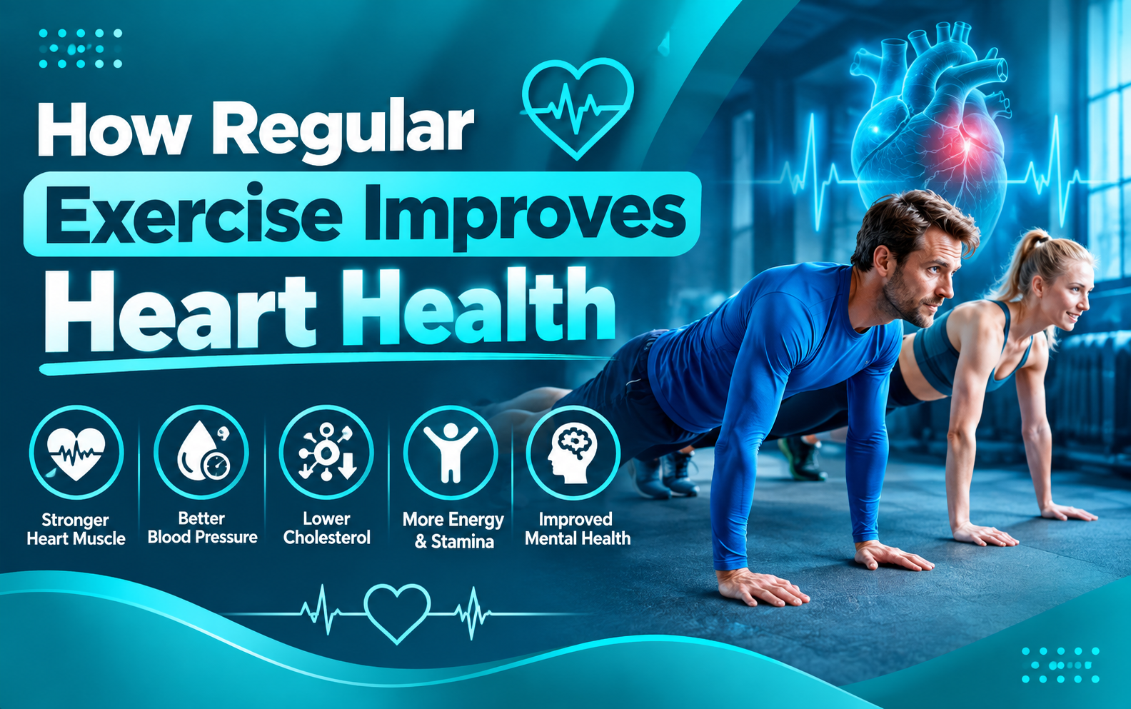 How Regular Exercise Improves Heart Health: Benefits, Best Exercises & Tips