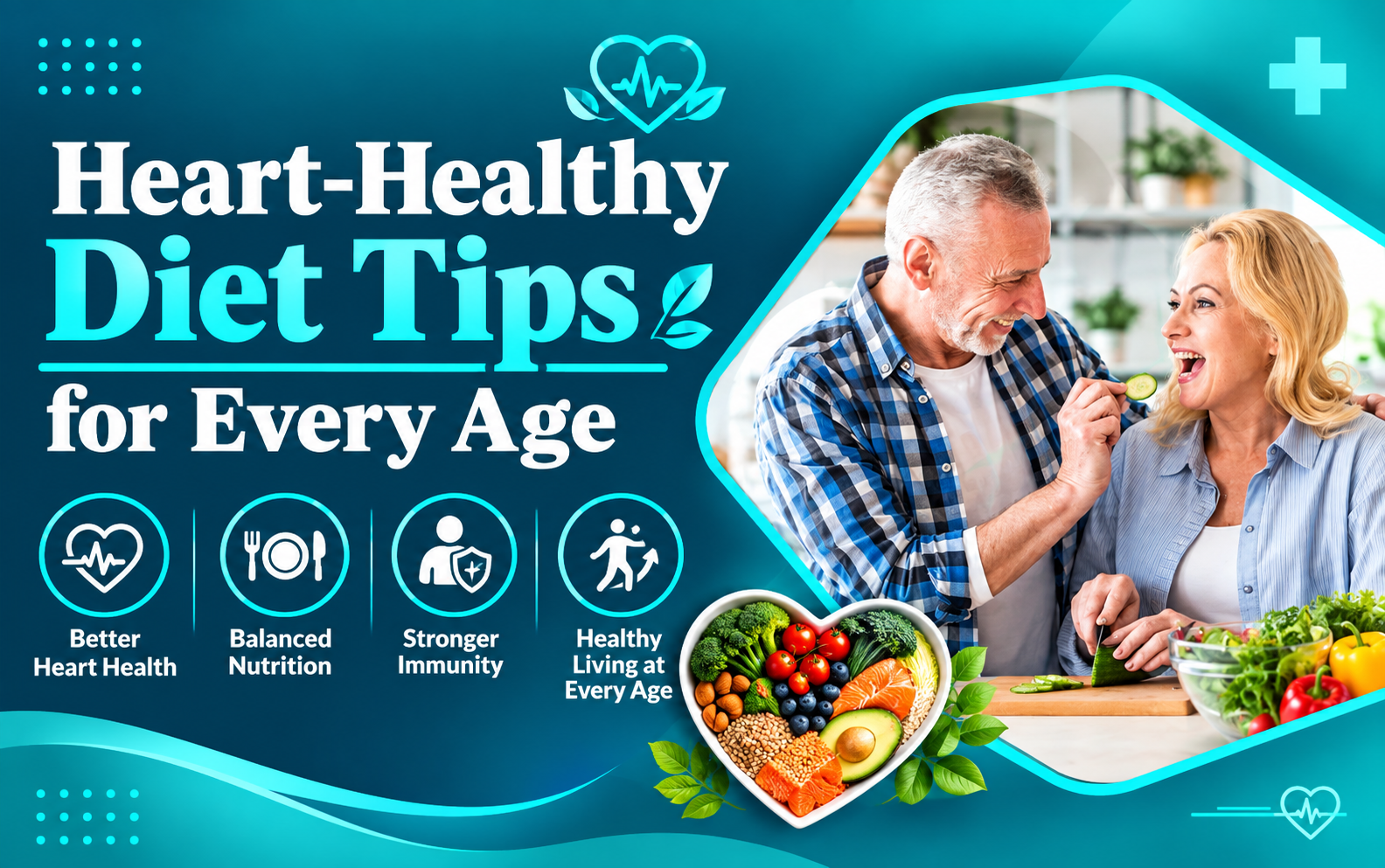 Heart-Healthy Diet Tips for Every Age: Children, Adults and Older Adults