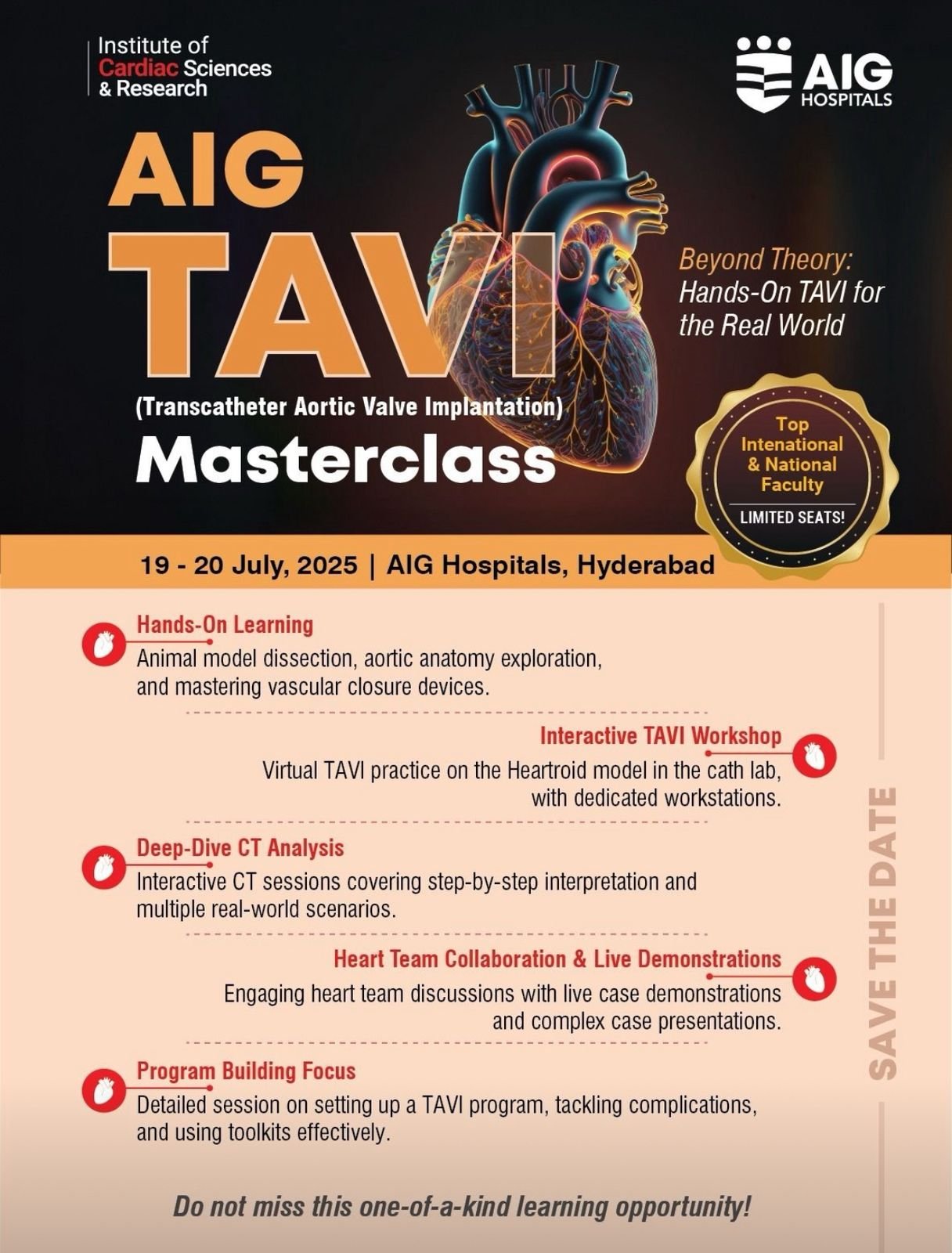 TAVR workshop conducted at Hyderabad