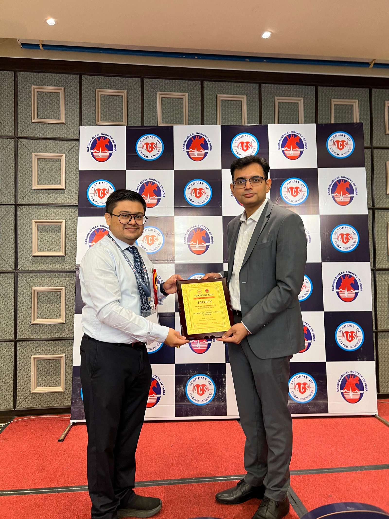 Represented Eternal Hospital at M.P CSICON at Jabalpur.